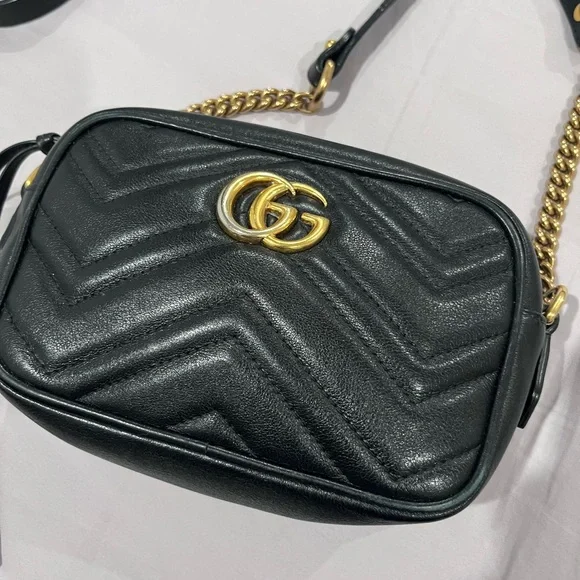 Gucci GG marmount mini crossbody bag - Picture 2 of 11